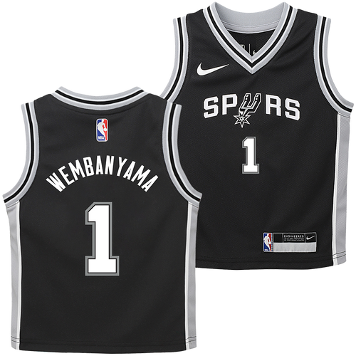 San Antonio Spurs Toddler Nike Icon Edition Victor Wembanyama Jersey