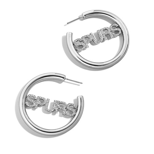 San Antonio Spurs BaubleBar Hoop Earrings