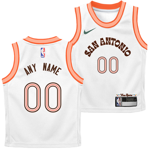 San Antonio Spurs Infant Nike 2023-2024 City Edition Custom Swingman Jersey