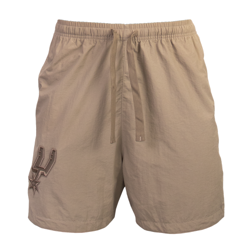 San Antonio Spurs Men's Pro Standard Neutral Woven Shorts - Taupe