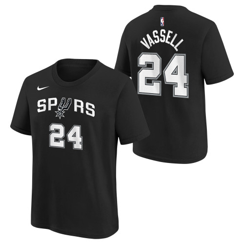 San Antonio Spurs Men's Nike Icon Edition Devin Vassell Name and