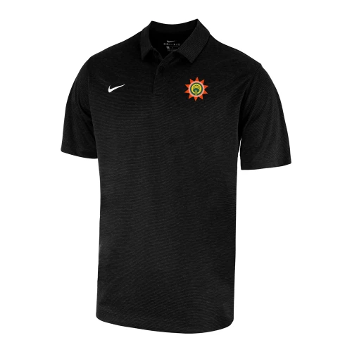 San Antonio Spurs Men's Nike 2023-2024 City Edition Heather Polo - Black