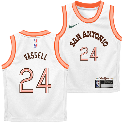 San Antonio Spurs Toddler Nike 2023-2024 City Edition Devin Vassell Swingman Jersey