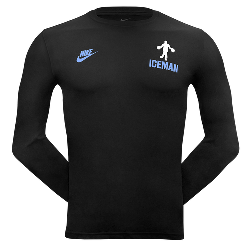 San Antonio Spurs Men's Nike ICEMAN Legend Long Sleeve Shirt - Black