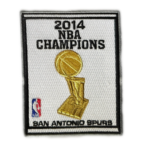 San Antonio Spurs Emblem Source 2014 Championship Patch
