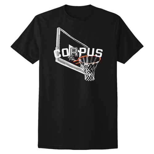 Austin Spurs Men's Corpus Christi T-Shirt - Black