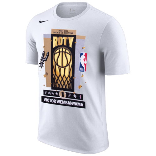 San Antonio Spurs Youth Nike 2024 Rookie of the Year Victor Wembanyama Shirt - White