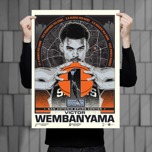 San Antonio Spurs Phenom Gallery Victor Wembanyama 2024