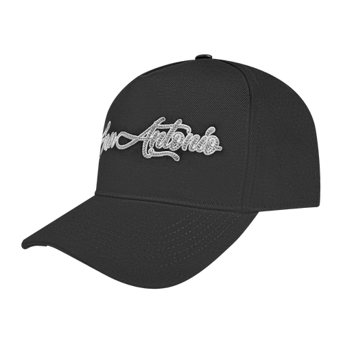 San Antonio Spurs Men's Pro Standard City Signature Spurs Adjustable Cap - Black