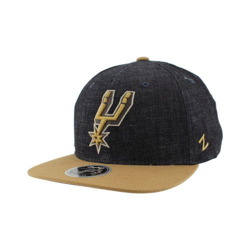 San Antonio Spurs Men's Primary Adjustable Cap - Denim