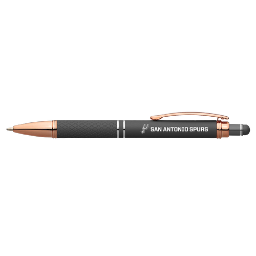 San Antonio Spurs Pro Specialties Rose Gold Primary Pen - Gray