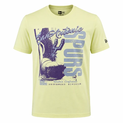 San Antonio Spurs Men's New Era Color Pack T-Shirt - Green