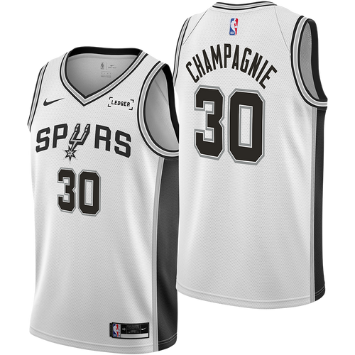 San Antonio Spurs Men's Nike Association Edition Swingman Julian Champagnie Jersey