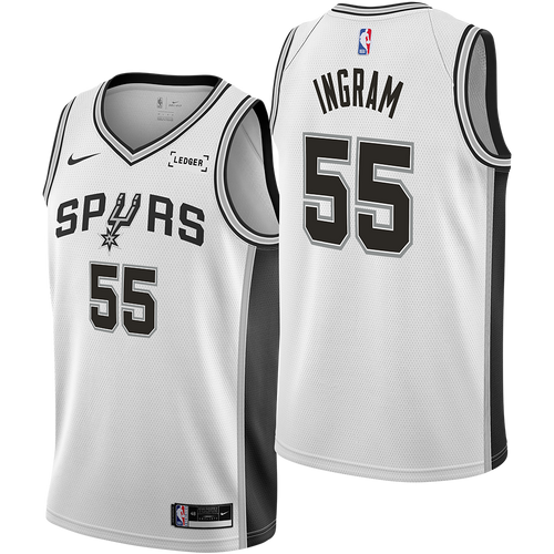 San Antonio Spurs Men's Nike Association Edition Swingman Harrison Ingram Jersey