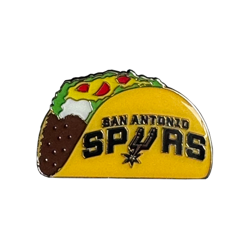 San Antonio Spurs Pro Specialties Global Taco Pin