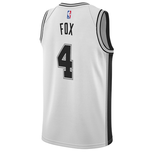 San Antonio Spurs Men's Nike De'Aaron Fox Association Edition Swingman Jersey