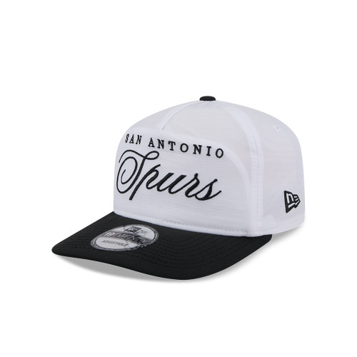 San Antonio Spurs Men's New Era Golfer 2025-2026 Draft Cap - White