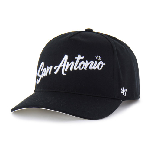 San Antonio Spurs Men's '47 Brand 2025-2026 City Edition Hitch Wordmark Adjustable Cap - Black