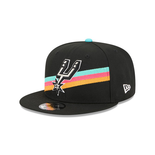 San Antonio Spurs Youth New Era 2025-2026 City Edition 9FIFTY Adjustable Cap - Black