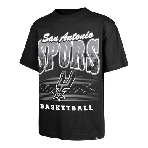 San Antonio Spurs Men's '47 Brand 2025-2026 City Edition Hand Check T-Shirt - Black