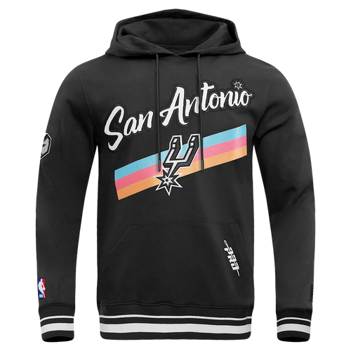 San Antonio Spurs Men's Pro Standard 2025-2026 City Edition SA Wordmark Hoodie - Black