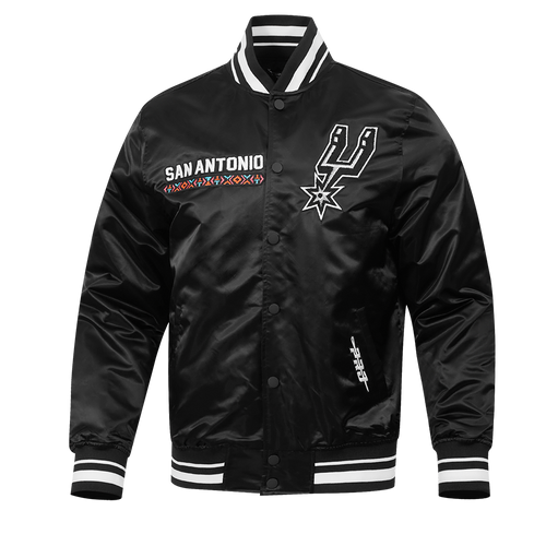 San Antonio Spurs Men's Pro Standard 2025-2026 City Edition SA Satin Fiesta Jacket - Black