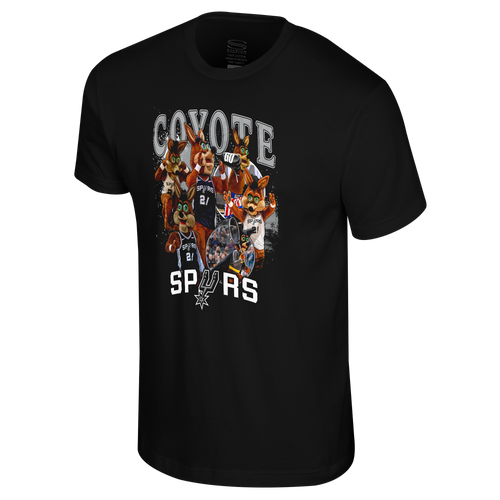 San Antonio Spurs Men's Stadium Essentials Coyote Cross Roads T-Shirt - Black