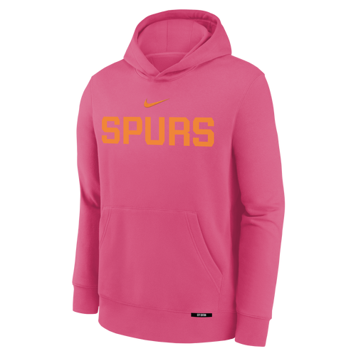 San Antonio Spurs Youth Nike 2025-2026 City Edition Club Hoodie - Pink