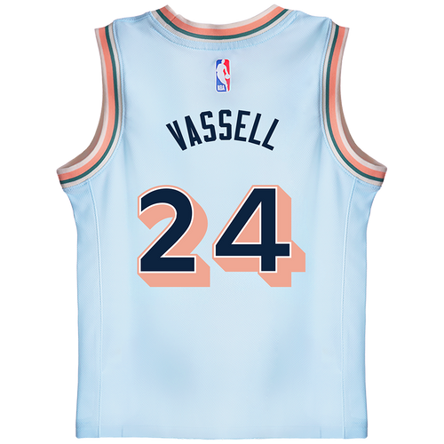 San Antonio Spurs Infant Nike 2024-2025 City Edition #24 Vassell Swingman Jersey - Blue