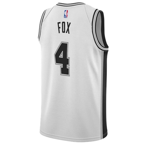 San Antonio Spurs Youth Nike #4 De'Aaron Fox Association Swingman Jersey - White