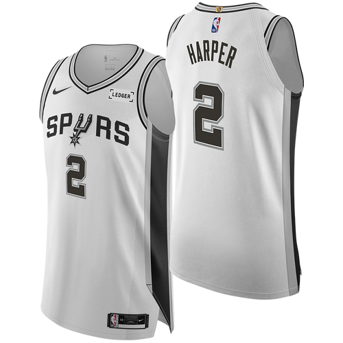San Antonio Spurs Men's Nike Association Edition Authentic Dylan Harper Jersey