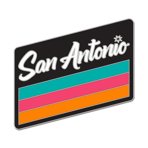San Antonio Spurs Wincraft 2025-2026 City Edition Wordmark Pin - Multi