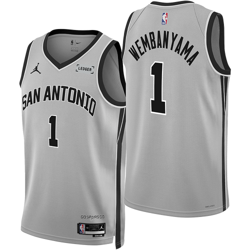 San Antonio Spurs Men's Nike Victor Wembanyama 2025-2026  Statement Edition Swingman Jersey