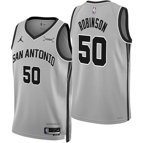 San Antonio Spurs Men's Nike David Robinson 2025-2026 Statement Edition Swingman Jersey