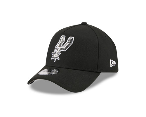 San Antonio Spurs New Era Men's 9FORTY A-Frame 2026 Draft Adjustable Cap - Black