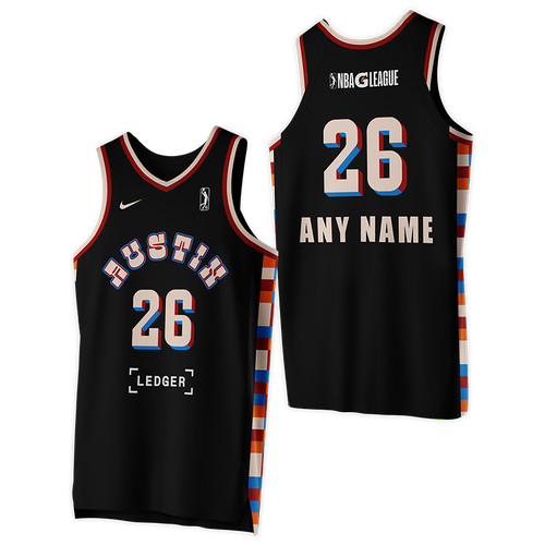 Austin Spurs Men's New Jersey Sets 2025-2026 ATX  Personalized Custom Jersey - Black