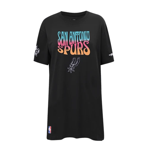 San Antonio Spurs Women's 2026-2027 City Edition Pro Standard Wave Dress - Black