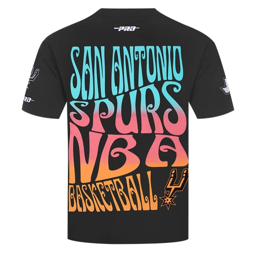 San Antonio Spurs Women's 2026-2027 City Edition Pro Standard Wave Tee - Black