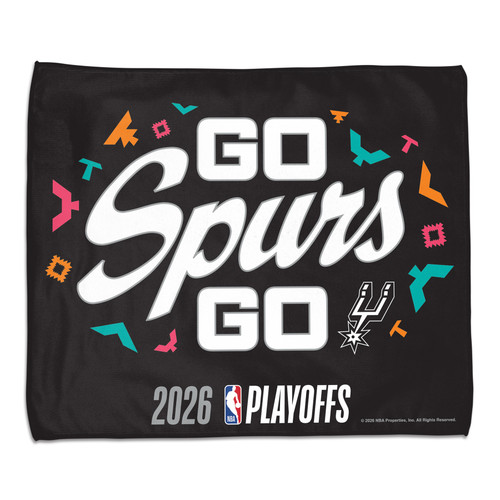 San Antonio Spurs WinCraft 2026 Playoff Go Spurs Go Rally Towel
