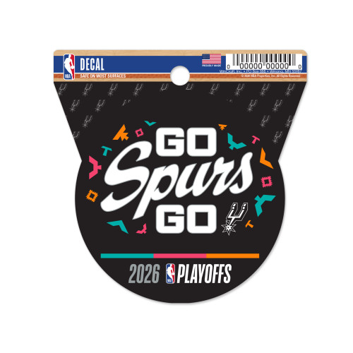 San Antonio Spurs WinCraft 2026 Playoff Go Spurs Go Decal