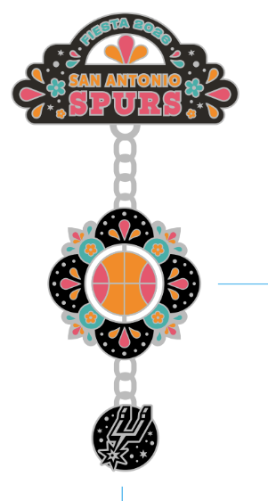 San Antonio Spurs Spurs Give 2026 Fiesta Medal