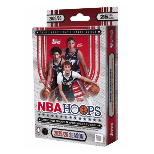 San Antonio Spurs Topps Hoops Basketball Trading Card Hanger Box