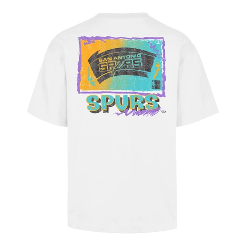 San Antonio Spurs Men's '47 Brand Retro Surf Foundation T-Shirt - White