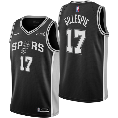 San Antonio Spurs Men's Nike Ja'kobi Gillespie Icon Edition Swingman Jersey