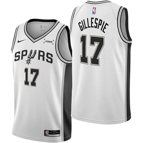 San Antonio Spurs Men's Nike Association Edition Swingman Ja'Kobi Gillespie Jersey