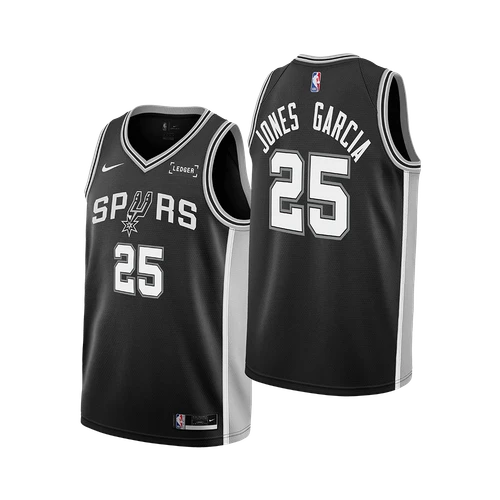 San Antonio Spurs Youth Nike David Jones Garcia Icon Swingman Jersey