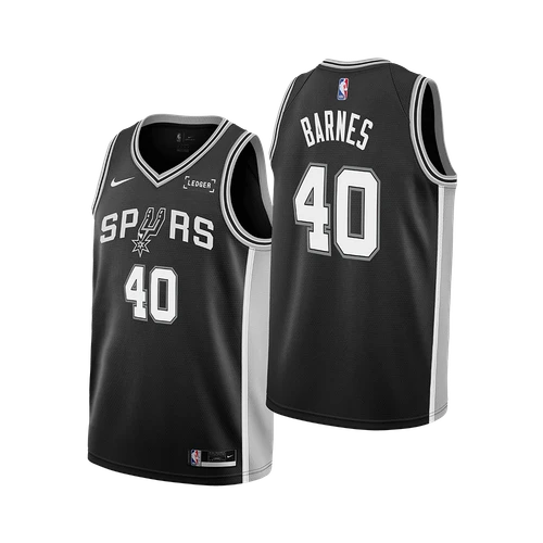 San Antonio Spurs Youth Nike Harrison Barnes Icon Swingman Jersey