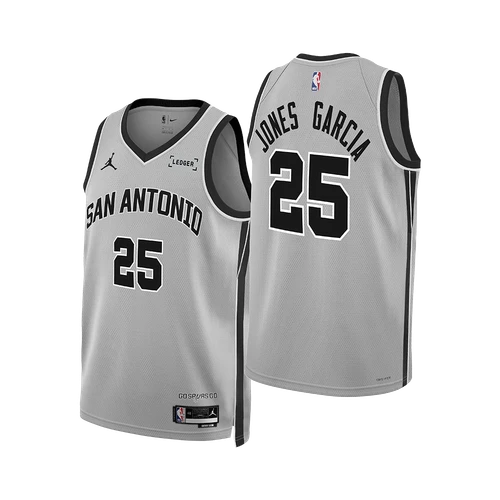 San Antonio Spurs Youth Nike David Jones Garcia 2025-2026 Statement Edition Swingman Jersey