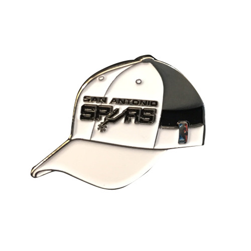 San Antonio Spurs Collectible Throwback Hat Lapel Pin