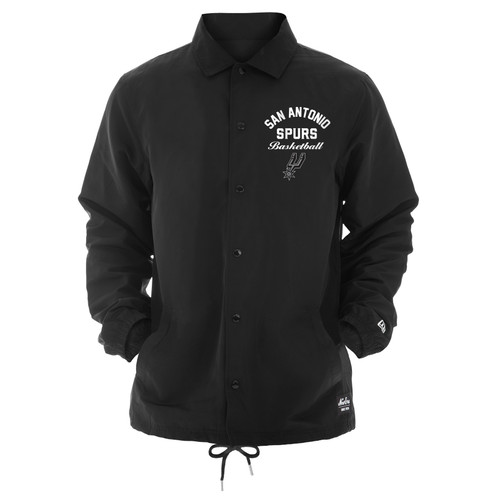 San Antonio Spurs Men's New Era Poly Snap Up Jacket